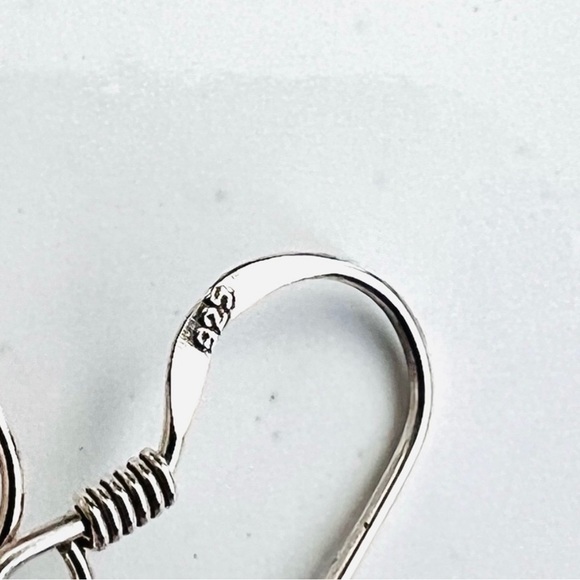 NWOT Earrings - all silver stamped - Picture 5 of 6